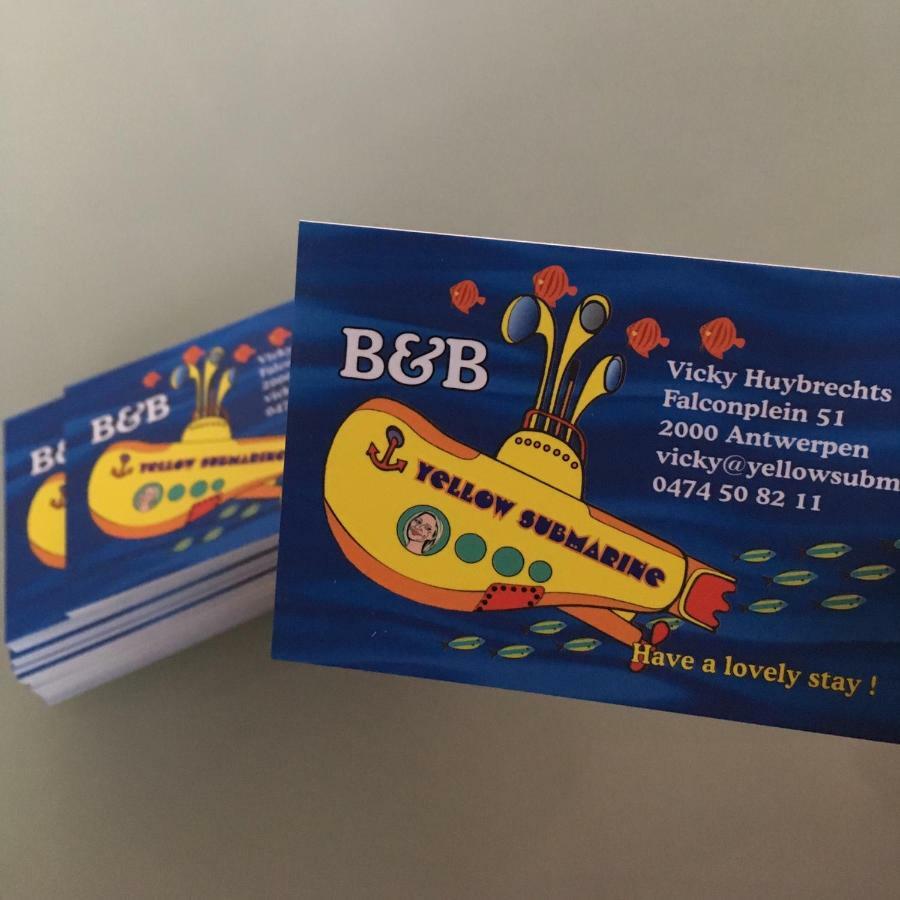 B&B Yellow Submarine Antverpy Exteriér fotografie